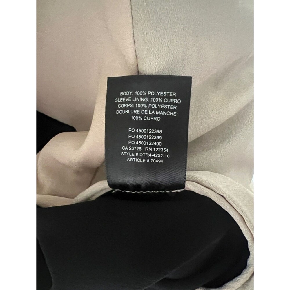 Aritzia Wilfred Cherrelle Black Double Breasted Blazer Jacket. Size Medium. - Picture 6 of 7
